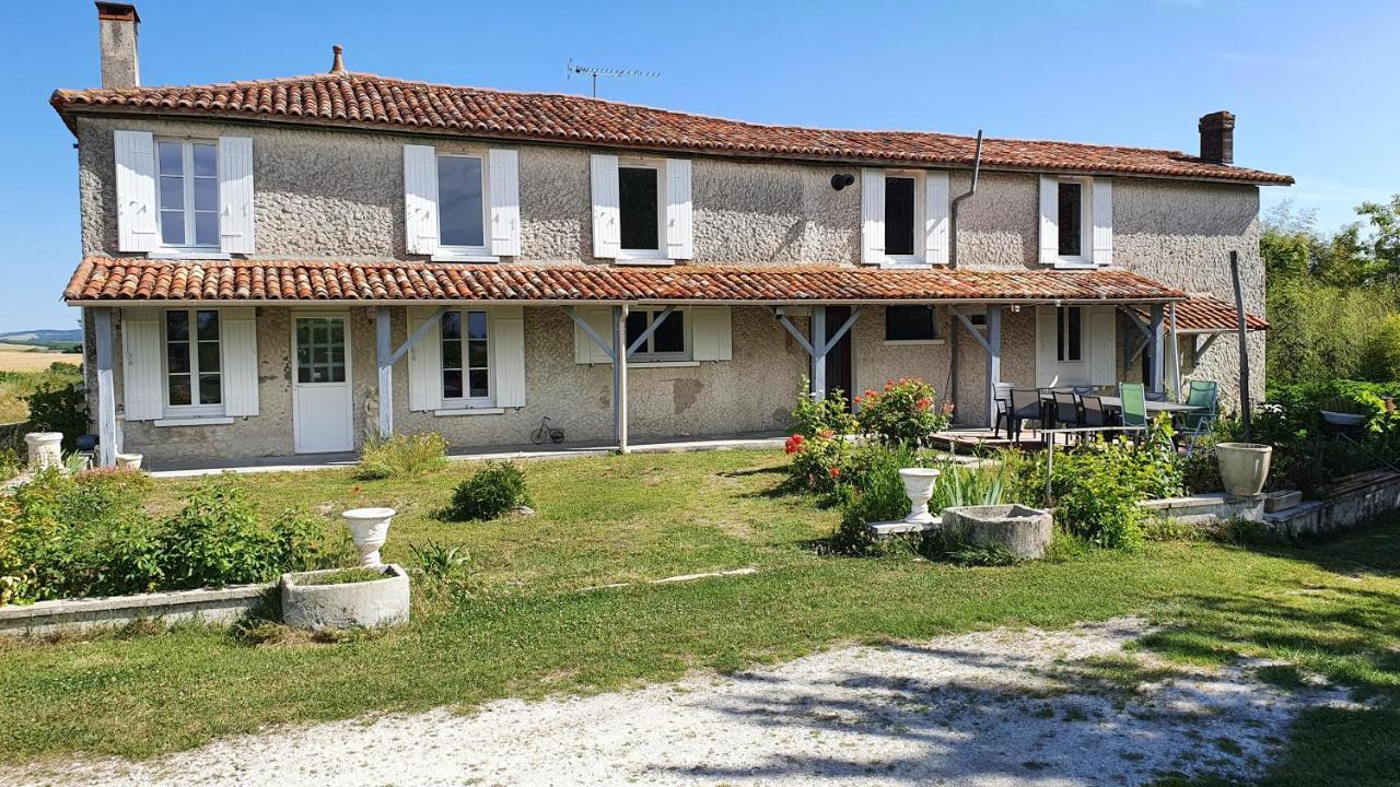 Grande Maison Avec Jardin, Animaux,Au Calme Yviers Exteriér fotografie